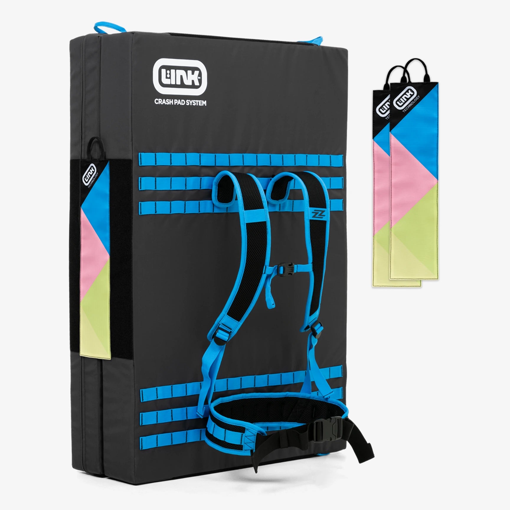 ROCKPATCH Double LINK Crash Pad Set - Geo – ZIGZAG Climbing