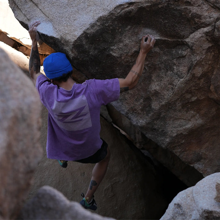LINK Tee - Washed Purple