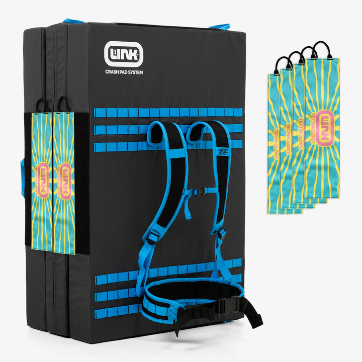 Triple LINK Crash Pad Set - Electric Jelly